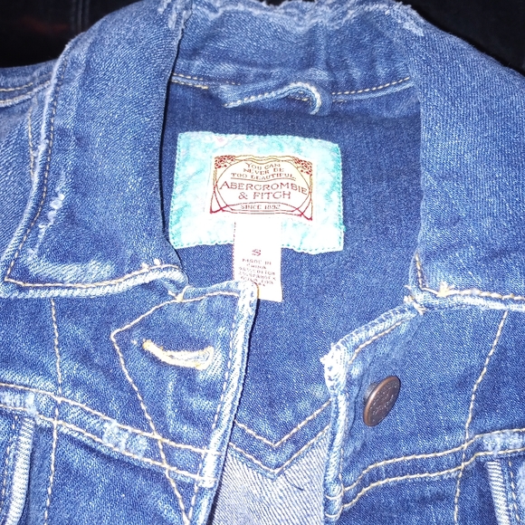 Abercrombie & Fitch Denim Vest - S - Picture 1 of 5
